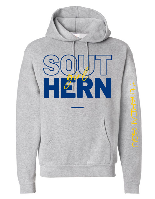 Southern Girl Hoodie - Grey