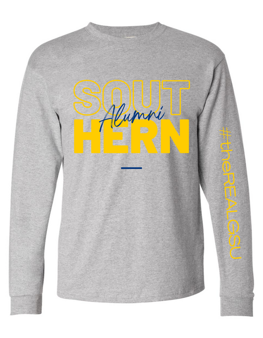 Southern Alumni Long Sleeve Tee - Grey