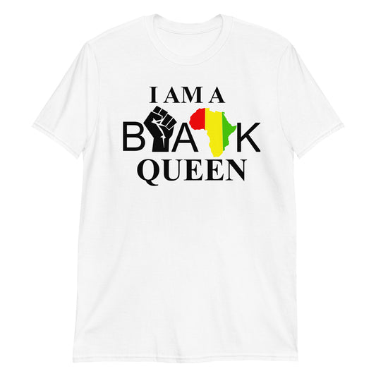 Black Queen Tee - White